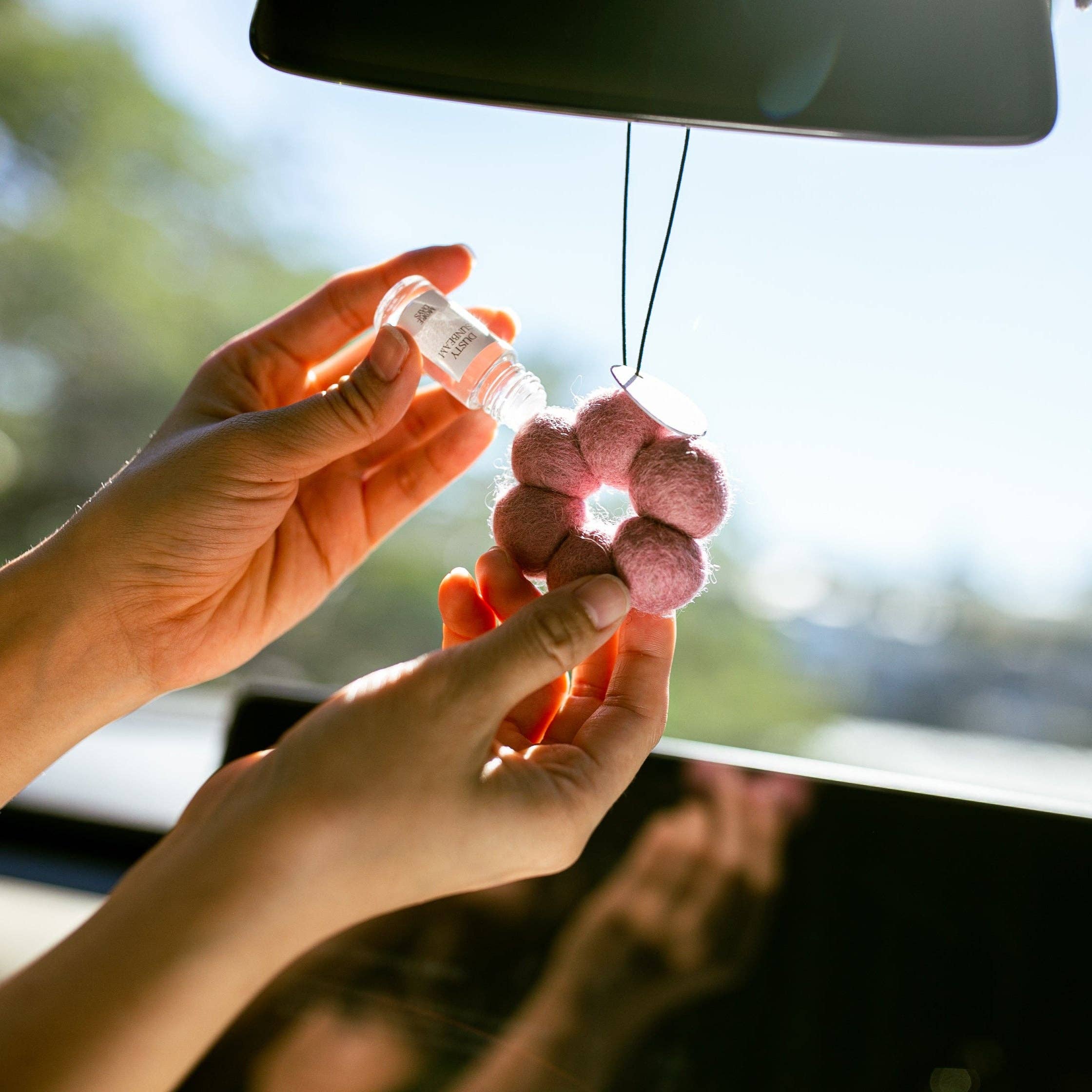 Felt Air Freshener – Rose Dust: GRANDMA'S GARDEN